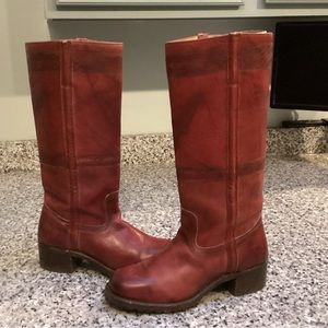 Frye Campus Stitching Horse Boots